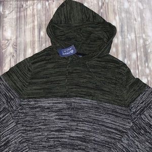 American Rag Sweaters - Men’s pullover marbled sweater with hood American Rag Sweaters - Men’s pullover marbled sweater with hood